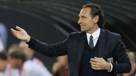 1 июня 2012 года. Цюрих. Италия – Россия – 0:3. Чезаре ПРАНДЕЛЛИ.