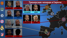 Тренерская чехарда в Европе.
