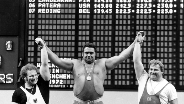 1972 год. Мюнхен. Слева направо: Рудольф МАНГ, Василий АЛЕКСЕЕВ и Герд БОНК. Фото Фотохроника ТАСС 1972 год. Мюнхен. Слева направо: Рудольф МАНГ, Василий АЛЕКСЕЕВ и Герд БОНК. Фото Фотохроника ТАСС