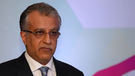 Кандидат на пост президента ФИФА Шейх Салман БИН ИБРАХИМ АЛЬ-ХАЛИФА.