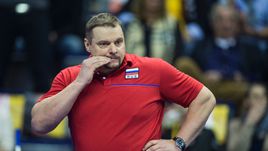 Суббота. Берлин. Россия - Германия - 3:1. Главный тренер российской национальной команды Владимир АЛЕКНО.