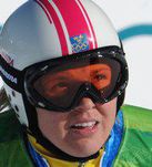 Во время супергиганта Пэрсон потеряла контакт с трассой