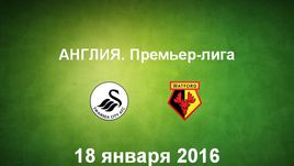 "Суонси" - "Уотфорд". Лучшие моменты