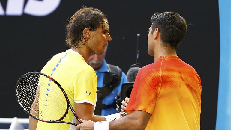 Рафаэль НАДАЛЬ и Фернандо ВЕРДАСКО. Фото REUTERS Рафаэль НАДАЛЬ и Фернандо ВЕРДАСКО. Фото REUTERS