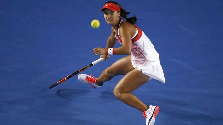 Сегодня. Мельбурн. Лорен ДЭВИС в игре. Фото REUTERS Сегодня. Мельбурн. Лорен ДЭВИС в игре. Фото REUTERS