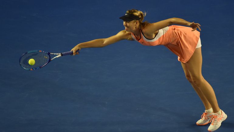 Сегодня. Мельбурн. Мария ШАРАПОВА. Фото AFP Сегодня. Мельбурн. Мария ШАРАПОВА. Фото AFP