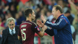 Роман ШИРОКОВ (слева) может продолжить карьеру в ЦСКА под руководством Леонида СЛУЦКОГО.