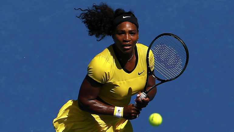 Воскресенье. Мельбурн. Серена УИЛЬЯМС громит Маргариту Гаспарян. Фото AFP Воскресенье. Мельбурн. Серена УИЛЬЯМС громит Маргариту Гаспарян. Фото AFP