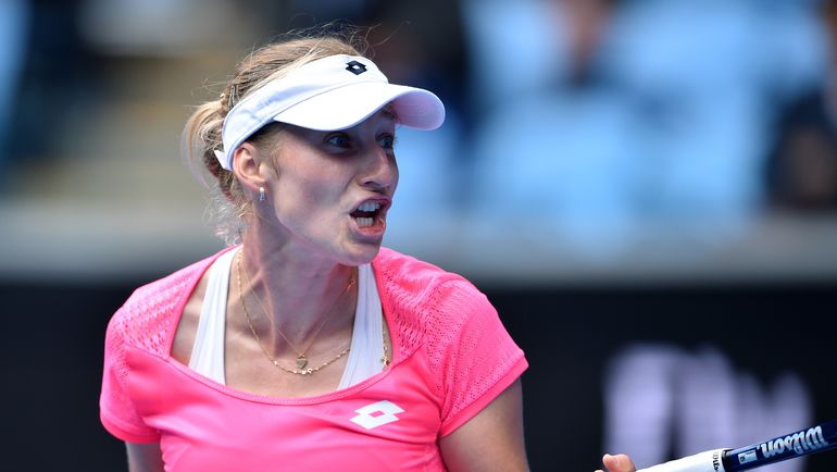 Понедельник. Мельбурн. Екатерина МАКАРОВА. Фото AFP Понедельник. Мельбурн. Екатерина МАКАРОВА. Фото AFP