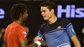 Раонич вышел в полуфинал Australian Open и сыграет с Маррэем