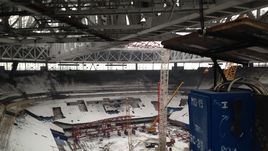 Среда. Санкт-Петербург. Строящийся стадион