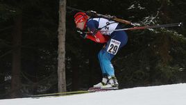 Лидер Кубка IBU Галина НЕЧКАСОВА.