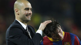 Британские СМИ считают, что к Пепу ГВАРДЬОЛЕ (слева) в