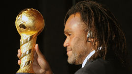 Москва. ГУМ. Презентация Кубка Конфедераций-2017. Кристиан КАРАМБЕ.