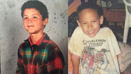 Роналду - 31, Неймару - 24.  Какими звезды "Реала" и "Барселоны"  были в детстве