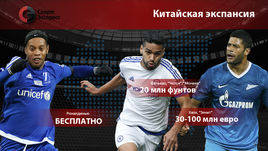 РОНАЛДИНЬЮ, Радамель ФАЛЬКАО и ХАЛК могут оказаться в Китае.