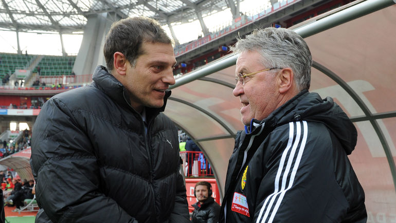 И Славен БИЛИЧ, и Гус ХИДДИНК сейчас тренируют в Лондоне. Фото Татьяна ДОРОГУТИНА И Славен БИЛИЧ, и Гус ХИДДИНК сейчас тренируют в Лондоне. Фото Татьяна ДОРОГУТИНА