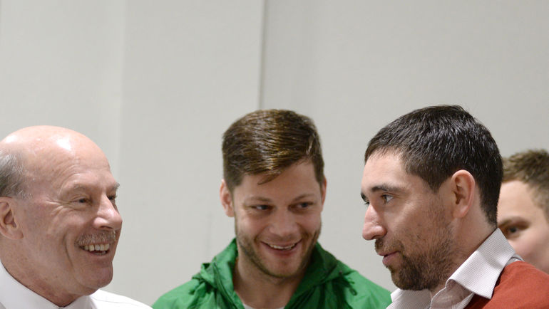 Майк КИНЭН, Сергей КОСТИЦЫН и Данис ЗАРИПОВ.