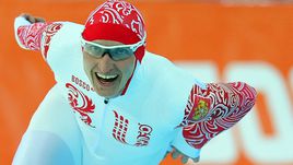 Февраль 2014 года. Сочи. Иван СКОБРЕВ на домашней Олимпиаде.