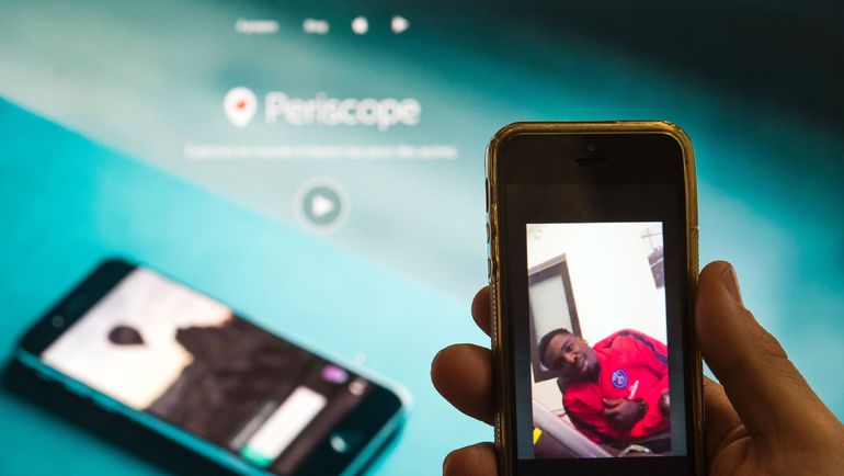 Выступление Сержа ОРЬЕ в Periscope вызвало большой резонанс во Франции. Фото AFP Выступление Сержа ОРЬЕ в Periscope вызвало большой резонанс во Франции. Фото AFP