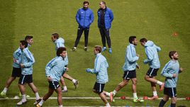 Вчера. Лиссабон. Тренировка