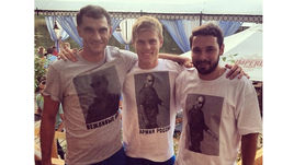 Путин на майках. С президентом по жизни