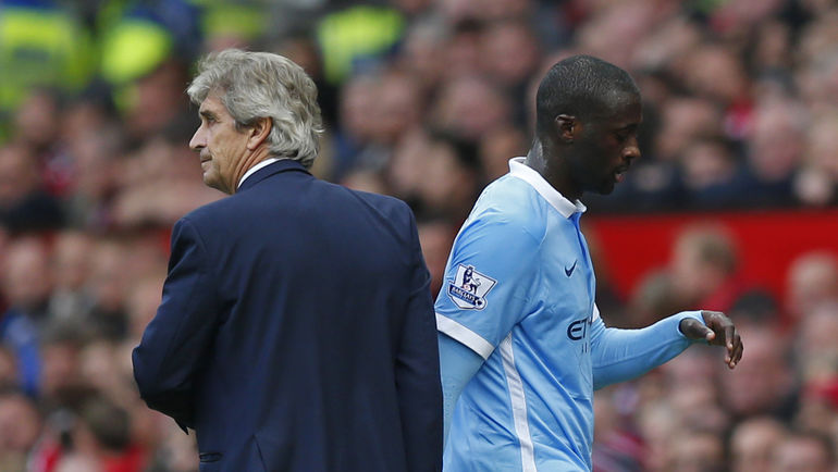 Мануэль ПЕЛЛЕГРИНИ и Яя ТУРЕ. Фото REUTERS Мануэль ПЕЛЛЕГРИНИ и Яя ТУРЕ. Фото REUTERS