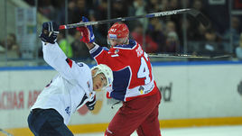 Сегодня. Москва. ЦСКА - Слован. 3:2 ОТ.Александр РАДУЛОВ.