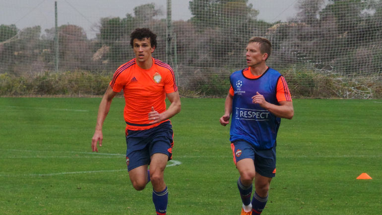 Роман ЕРЕМЕНКО и Александр ЦАУНЯ. Фото Роман ЛЯХОВЕНКО, ПФК ЦСКА Роман ЕРЕМЕНКО и Александр ЦАУНЯ. Фото Роман ЛЯХОВЕНКО, ПФК ЦСКА