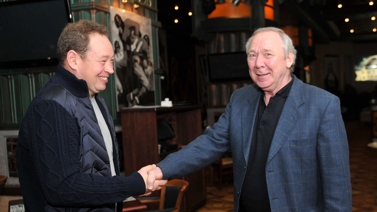 Леонид СЛУЦКИЙ и Олег РОМАНЦЕВ. Фото Татьяна ДОРОГУТИНА Леонид СЛУЦКИЙ и Олег РОМАНЦЕВ. Фото Татьяна ДОРОГУТИНА