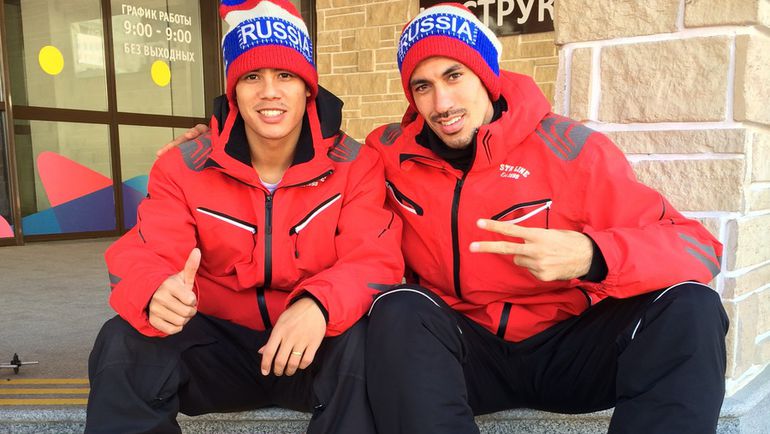 ШАНДАУ (справа) и Лоренсо МЕЛЬГАРЕХО. Фото из личного архива Шандау ШАНДАУ (справа) и Лоренсо МЕЛЬГАРЕХО. Фото из личного архива Шандау