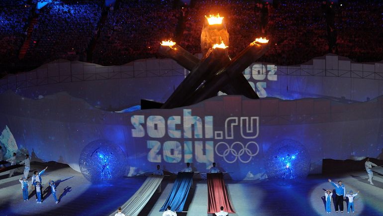 Сочинская часть церемонии закрытия Игр-2010. Фото AFP Сочинская часть церемонии закрытия Игр-2010. Фото AFP