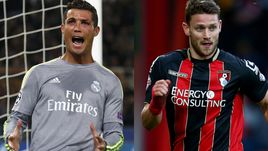 Почему Роналду отстает  от защитника "Борнмута"