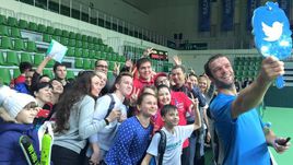 Пятница. Казань. Теймураз ГАБАШВИЛИ отпраздновал победу совместным