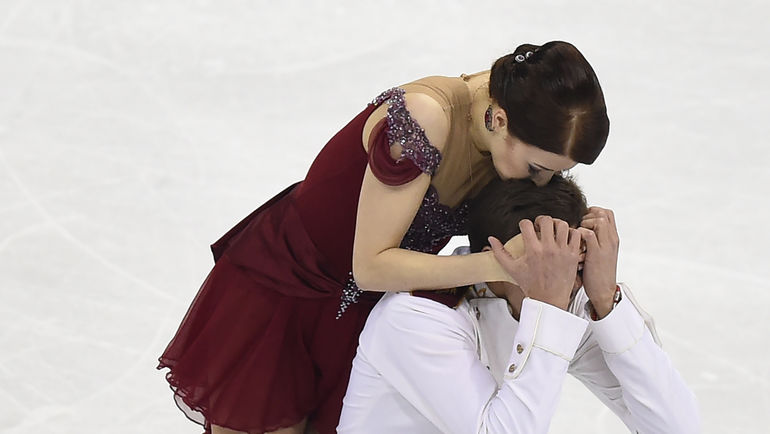 30 января. Братислава. Екатерина БОБРОВА и Дмитрий СОЛОВЬЕВ. Фото REUTERS 30 января. Братислава. Екатерина БОБРОВА и Дмитрий СОЛОВЬЕВ. Фото REUTERS