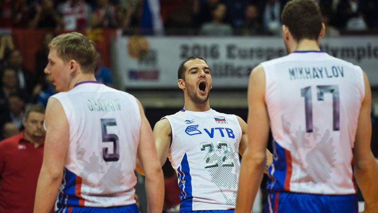 10 января. Берлин. Россия - Франция - 3:1. Алексей МАРКИН помог сборной квалифицироваться в Рио. Фото AFP 10 января. Берлин. Россия - Франция - 3:1. Алексей МАРКИН помог сборной квалифицироваться в Рио. Фото AFP