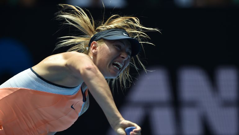 Мария ШАРАПОВА. Фото AFP Мария ШАРАПОВА. Фото AFP