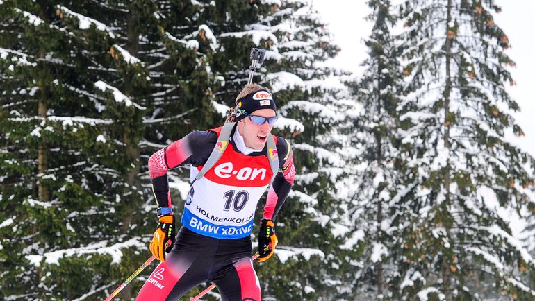 Четверг. Холмеколлен. Доминик ЛАНДЕРТИНГЕР,. Фото REUTERS Четверг. Холмеколлен. Доминик ЛАНДЕРТИНГЕР,. Фото REUTERS