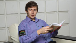 Действующий обладатель Кубка мира и один из российских претендентов на шахматную корону Сергей КАРЯКИН.