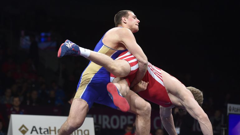 12 марта. Рига. Никита МЕЛЬНИКОВ и Артур АЛЕКСАНЯН. Фото AFP 12 марта. Рига. Никита МЕЛЬНИКОВ и Артур АЛЕКСАНЯН. Фото AFP