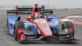 Алешин в двух шагах от подиума Indycar