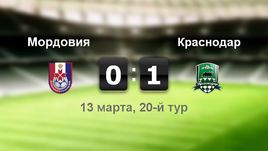 "Мордовия" - "Краснодар". Лучшие моменты	