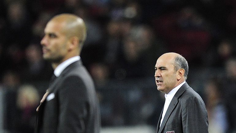 Хосеп ГВАРДЬОЛА и Курбан БЕРДЫЕВ. Фото REUTERS Хосеп ГВАРДЬОЛА и Курбан БЕРДЫЕВ. Фото REUTERS