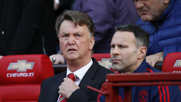 Луи ВАН ГАЛ и Райан ГИГГЗ. Фото REUTERS Луи ВАН ГАЛ и Райан ГИГГЗ. Фото REUTERS