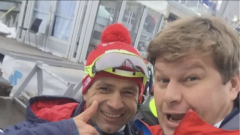 Оле Эйнар БЬОРНДАЛЕН и Дмитрий ГУБЕРНИЕВ. Фото instagram.com Оле Эйнар БЬОРНДАЛЕН и Дмитрий ГУБЕРНИЕВ. Фото instagram.com