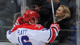 Автор победного гола в матче СКА – ЦСКА Джэфф ПЛЭТТ.