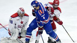 Суббота. Санкт-Петербург. СКА - ЦСКА - 0:1 3ОТ. Илья СОРОКИН сыграл почти два сухих матча за один вечер.