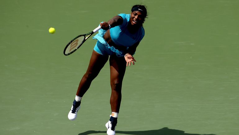 Понедельник. Майами. Серена УИЛЬЯМС. Фото AFP Понедельник. Майами. Серена УИЛЬЯМС. Фото AFP