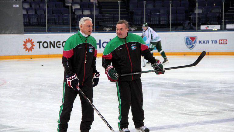 Зинэтула БИЛЯЛЕТДИНОВ и Валерий БЕЛОВ. Фото Александр ВОЛГИН Зинэтула БИЛЯЛЕТДИНОВ и Валерий БЕЛОВ. Фото Александр ВОЛГИН