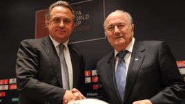 Виталий МУТКО и Зепп БЛАТТЕР.